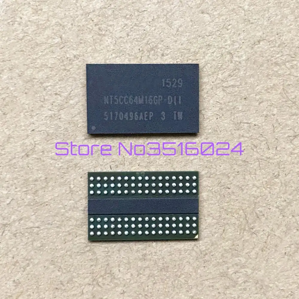 Новинка 2 шт./лот NT5CC64M16GP NT5CC64M16GP-DII BGA Быстрая доставка Оригинальная гарантия