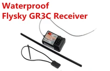 waterproof Flysky GR3C Receiver 3 Channel 2.4Ghz FS GT2 GT2B GT3B Receiver FailSafe RC Boat Car