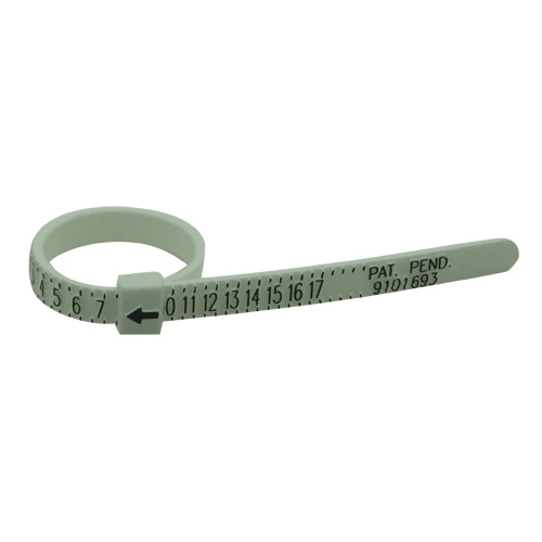 

Ring Sizer Finger Gauge Belt Measure US size 1 - 17 for Titanium / Tungsten Ring