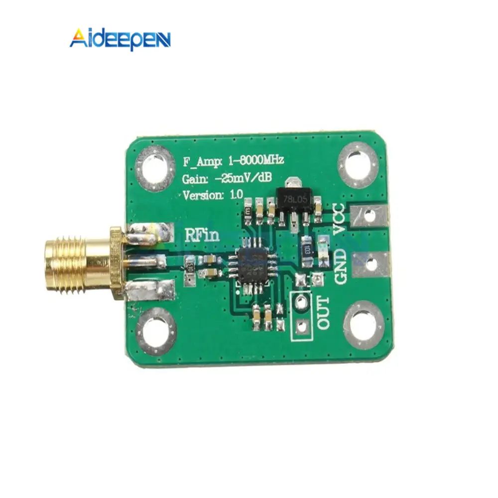 1 8000MHz AD8318 логарифмический детектор RF 70dB RSSI измерение модуль измерителя мощности