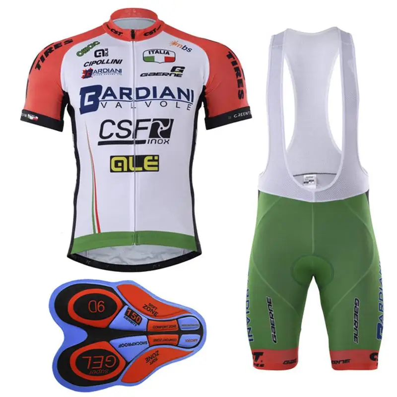 ALE Team Pro Men Cycling Jersey Ciclismo Ropa Bike Jersey Set Bycicle