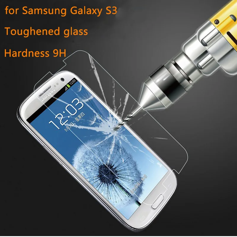 Высококачественное закаленное стекло для samsung Galaxy S3 S4 S5 S6 mini Note2 SIII I9300 Duos защитная пленка HD