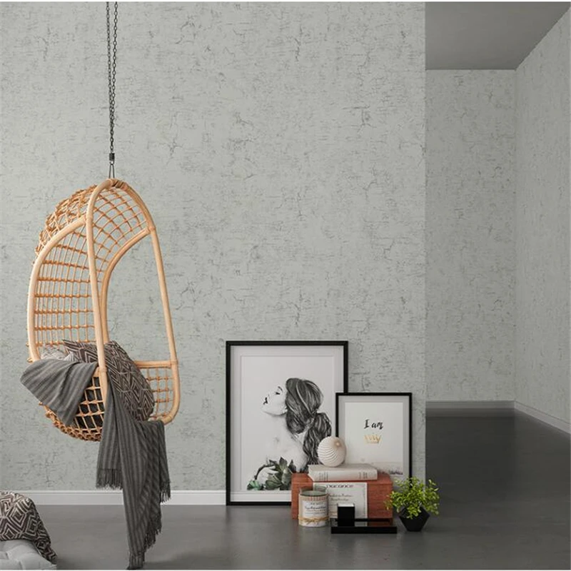 Beibehang серый нетканый современный минималистичный скандинавский обои цемент серый ветер обои гостиная спальня papel де parede