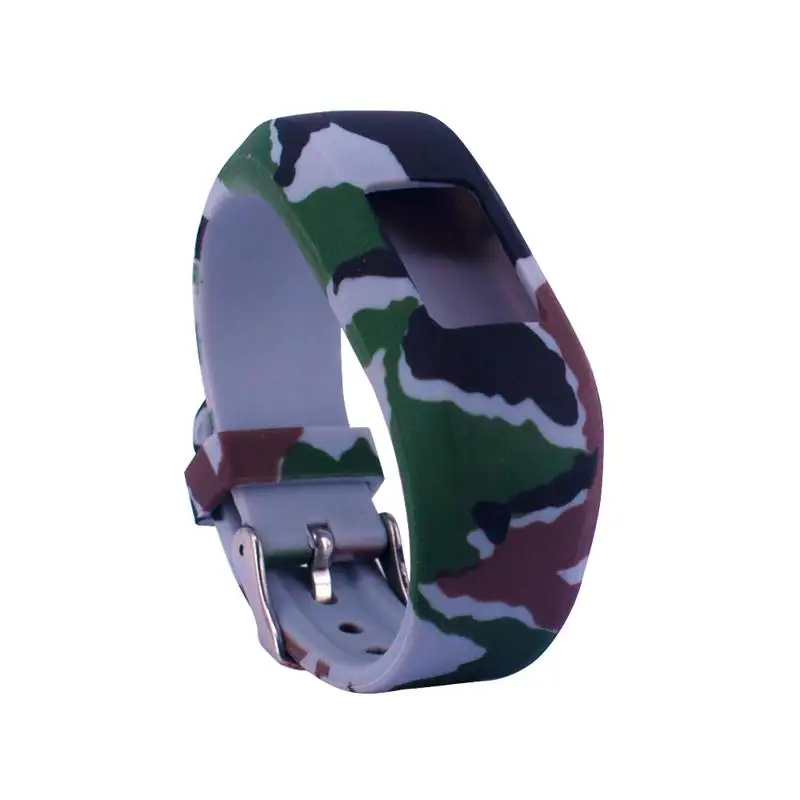 FIFATA Bracelet Silicone Strap For Garmin Vivofit JR2 / JR Sports Smart Watchband For VivoFit JR JR2 Replace Straps Accessories
