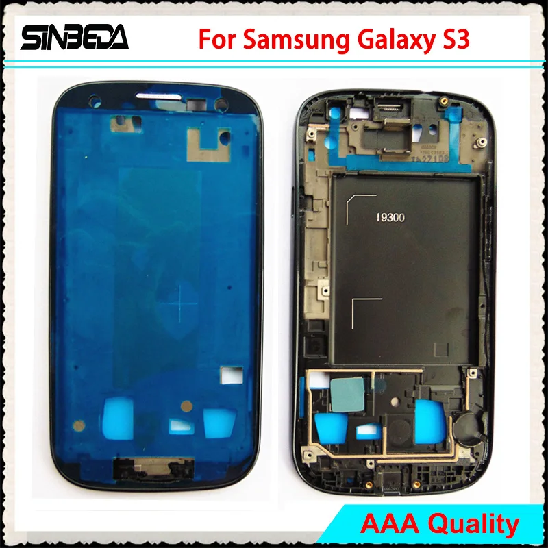 

Sinbeda New For Samsung Galaxy S3 I9300 I9305 Silver/Blue/Black LCD Frame + Housing Middle Frame Bezel Plate