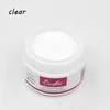 1 pc DIY professional nail systems polymer clear pink white color nail acrylic powder for Nail Tips Manicure Builder 3