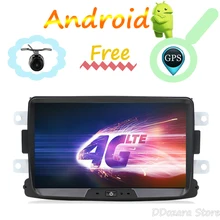 Ips Автомобильный мультимедийный радио плеер Android 8,0 gps радио для Duster/Captur/Lada/Xray 2/Logan 2/Dacia/Sandero стерео