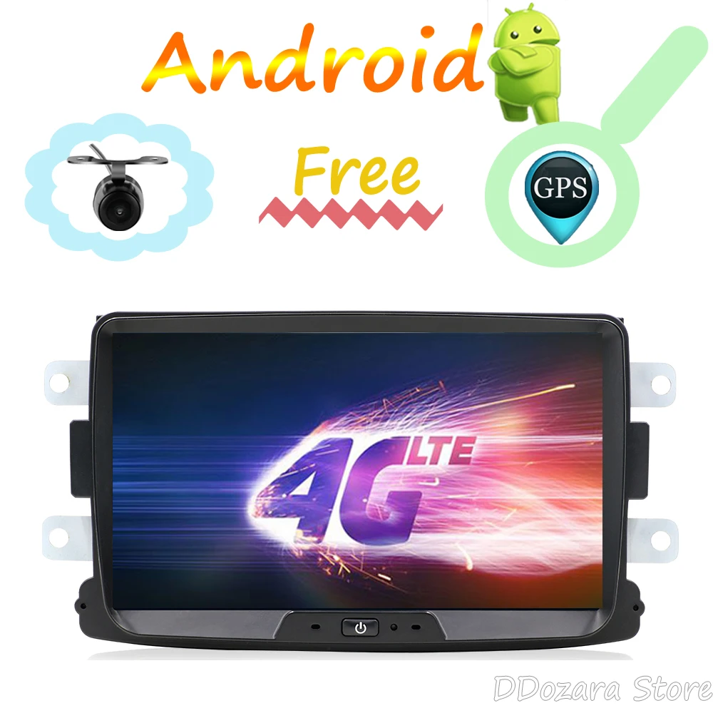 

IPS Car Multimedia radio player Android 8.0 GPS Radio For Duster/Captur/Lada/Xray 2/Logan 2/Dacia/Sandero stereo
