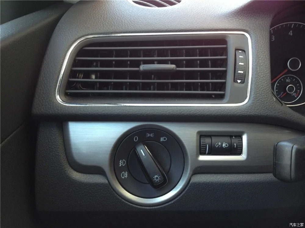 OEM Chrome Кондиционер Выход AC вентиляция вентиляционное отверстие для VW Passat