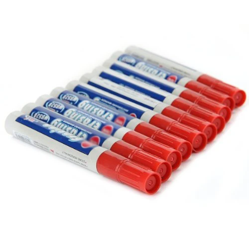 

BLEL Hot 10 PCS Erasable Whiteboard Marker Red Pencil For Office Home School