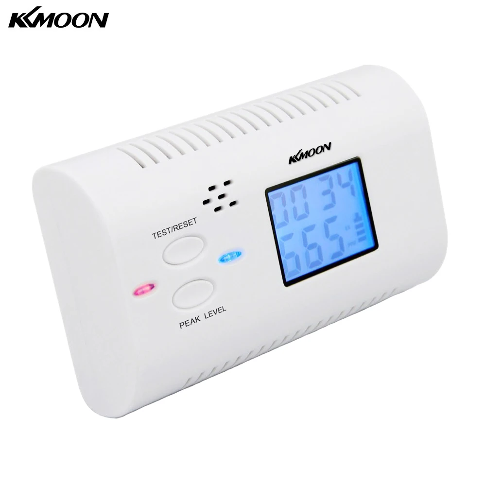 

KKmoon Carbon Monoxide Detector CO Detector Alarm Human Voice Prompt Warning Backlight Digital LCD Display CO Sensor Detector