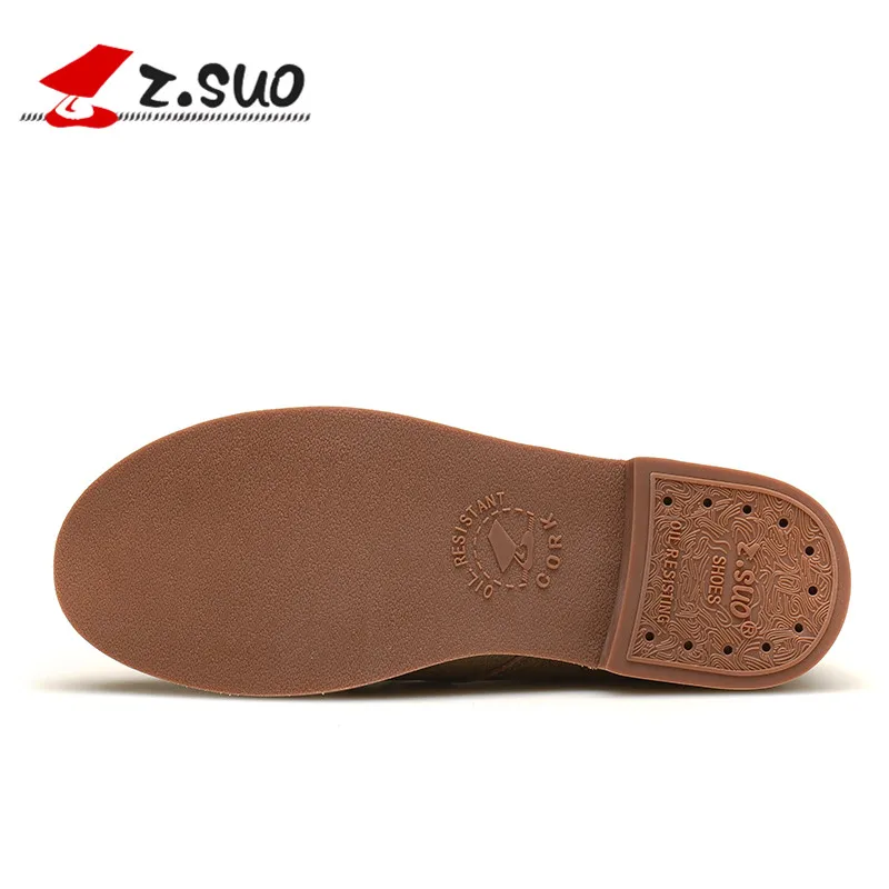 Casual résistance Dentelle Porter Femmes D'hiver De Vache up Mocassins Cuir Respirant Chaussures brown Black Z En Semelles Zs18100n Automne Dames khaki Suo FOxnPP6X