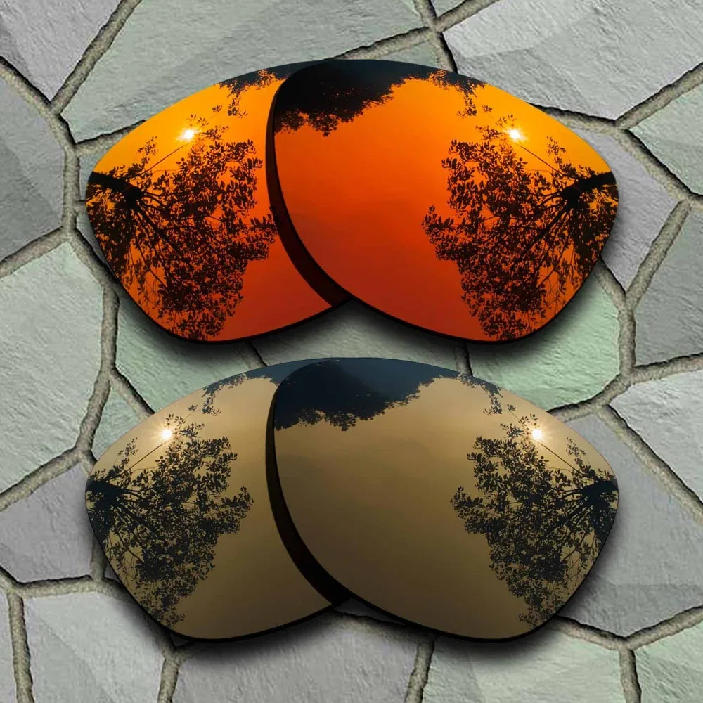 Lenti Di Ricambio Polarizzate Per Occhiali Da Sole In Rame Rosso Arancione E Bronzo Per Pelle Di Daino Oakley