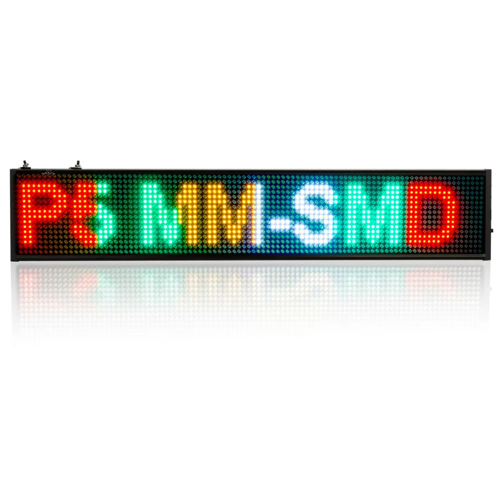 P5 SMD Led Sign Programmable Scrolling Message LED Display Board Display to 4  color ,16 pixels each color (3)