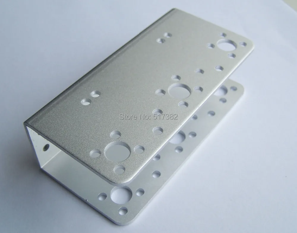 

Free shipping 5X Large U Bracket Arduino Robot Waist Mount Robot Servo Mechanical Robot Smart Car Accessories Wholesale Retail