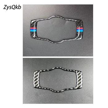 

For BMW E90 E92 E93 2008-2012Interior Carbon Fiber Headlight Switch Buttons Cover Trim Car Styling Stickers 3 Series Accessories