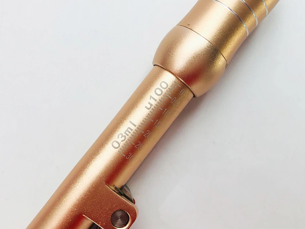Caneta para Anti-rugas Rejuvenescimento da Pele Novo Colorido Hialuron Caneta Mesotherapy Arma Nenhuma Agulha Injeção Hialurônico Soro Meso 28 agulha injeção hialurônico soro caneta para anti-rugas