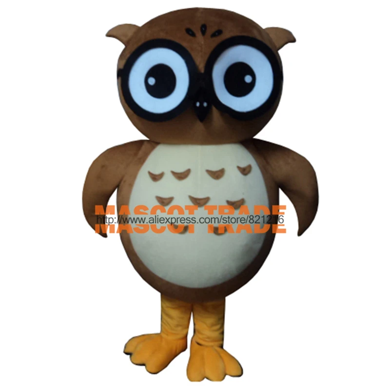 

High quality Adult Owl Mascot Costume + Free shipping
