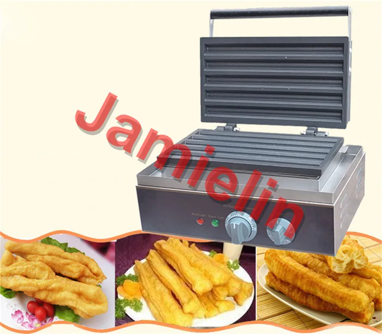 Jamielin коммерческий Электрический антипригарный экономичный тип Горячая Палка машина пять сетки friters вафельница из нержавеющей стали
