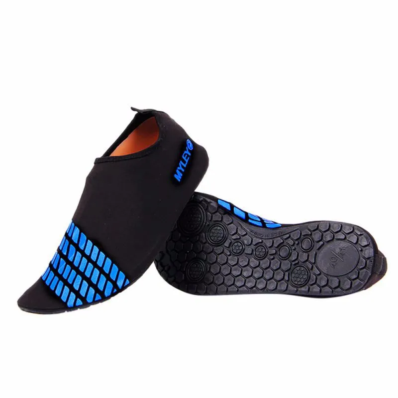 Men Women Barefoot Striped Shoes Beach Pool GYM Water Skin Socks TX005