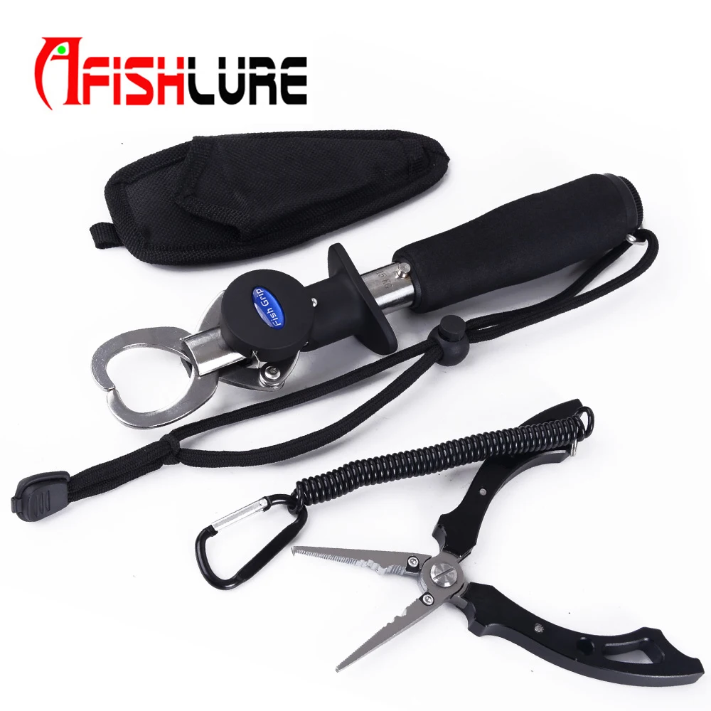 Afishlure Stainless Steel Fish Tax Grip Claws Lure Multifunction Pliers