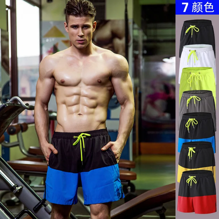 New Quick Dry Summer mens Beach board shorts bodybuilding siwmwear
