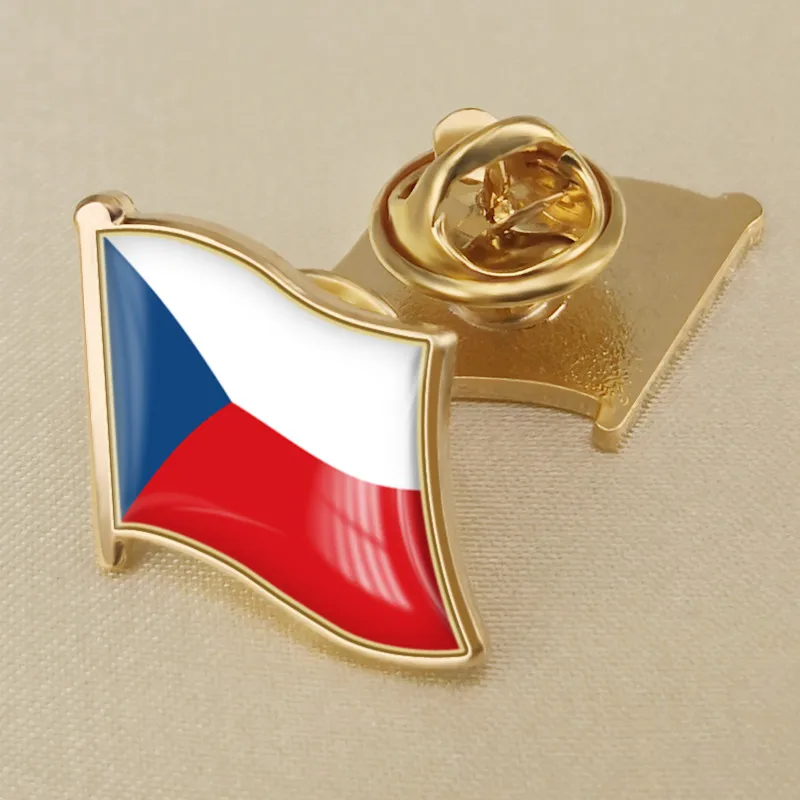 

Czech Republic Single Flag Lapel Pins