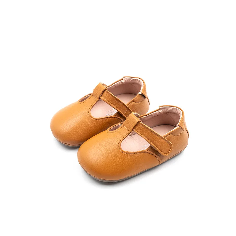 

2018 New Autumn Fashion Kids Shoes For Boys Girls Genuine Leather Children Shoes Girls Princess Fashion Toddler Shoes Hard Sole