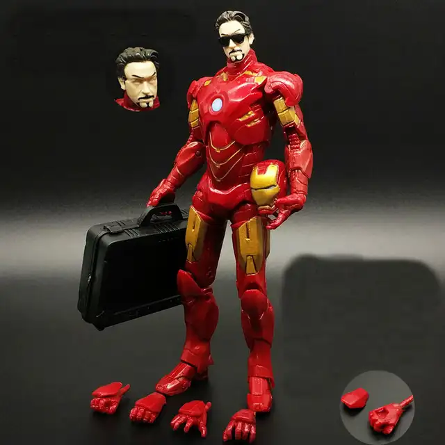 Us 250 The Avengers Ironman War Machine Mk4 Mk6 Tony Stark Marvel Action Figure Iron Man Toy Model 16cm In Action Toy Figures From Toys Hobbies
