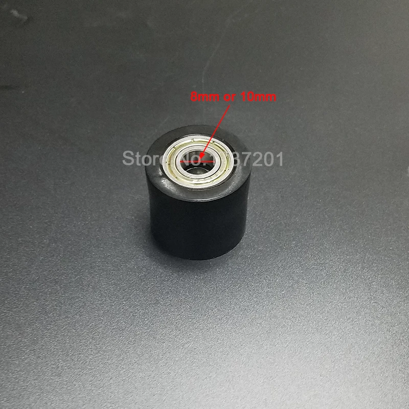 

1pcs 8mm/10mm 4 Colors Drive Chain Pulley Roller Slider Tensioner Wheel Guide For Street Bike Motorcycle ATV Guide Pulley