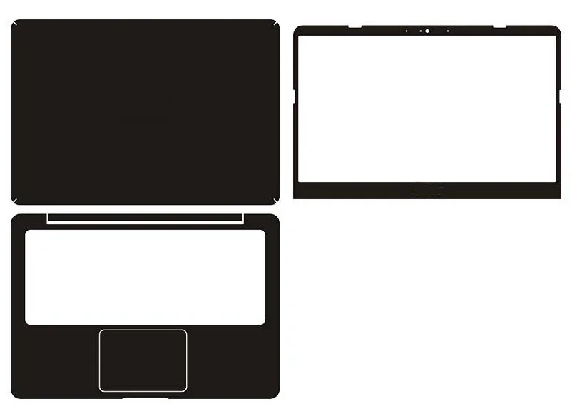 KH Laptop Sticker Decal Skin Carbon fiber Leather Cover Protector for ASUS VivoBook S406UA S406 14\