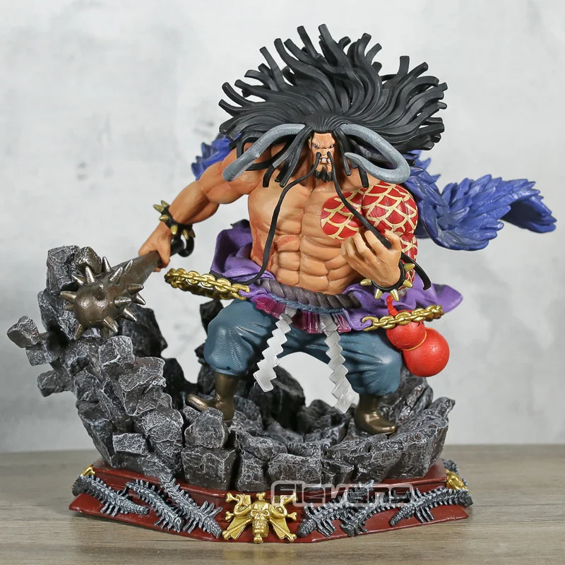 

Anime One Piece GK Four Emperors Kaido Battle Figure Collectible Model Toy