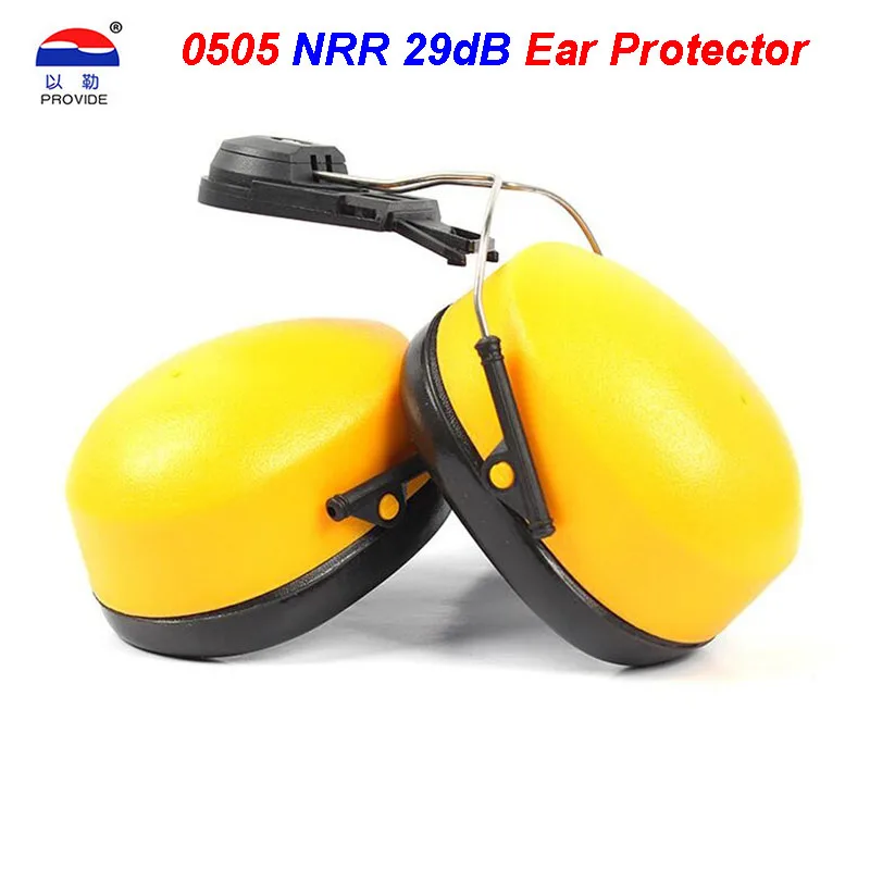 

PROVIDE 0505 Noise earmuffs Protection 29 dB noise Ear protectors can Wear helmet Slot type Multifunction Noise earmuffs