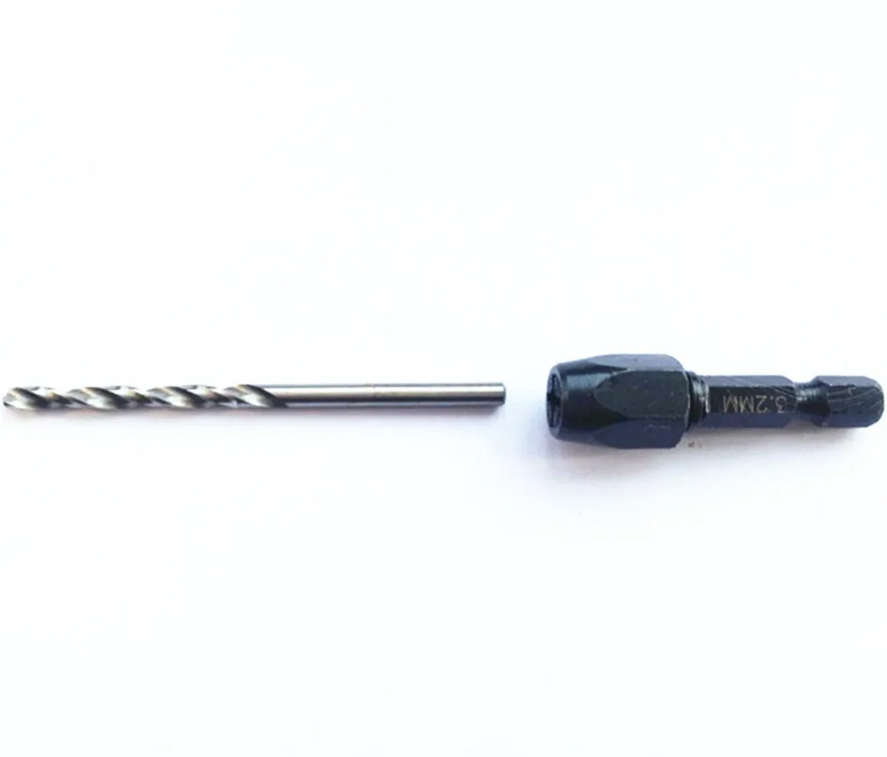 Drill Bit 5 Pcs HSS Quick Change Twist Handle Spiral Drill Bit Set Hex Shank for Steel Hole Opening Woodworking Drill Drill Bit 5 Pcs HSS Quick Change Twist Handle Spiral Drill Bit Set Hex Shank for Steel Hole Opening Woodworking Drill
