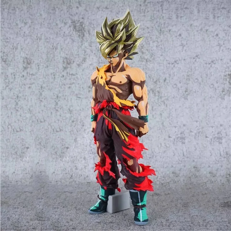 

32CM Super Saiyan 1 Son Goku Anime Figure New Year Edition Dragong Ball Action Toy Figures PVC Doll Kids Toys Boys Birthday Gift