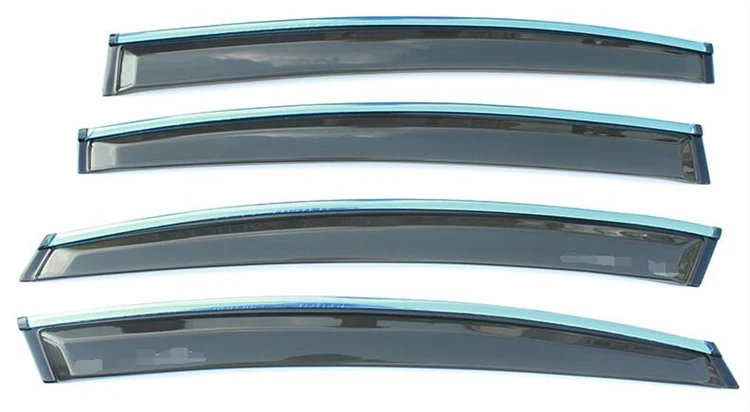 Для Citroen C5 Пластик оконный козырек вентиляционные шторы Защита от солнца Дождь Отражатель гвардии для Citroen C5 авто аксессуары 4 шт./компл. 2011