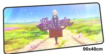 violet evergarden pad mouse computador gamer mause pad 90x40cM padmouse Personality mousepad ergonomic gadget office desk mats