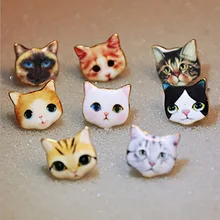 Дизайн, модные милые классические серьги-гвоздики в Корейском стиле для девочек, Женские Подарочные ювелирные изделия