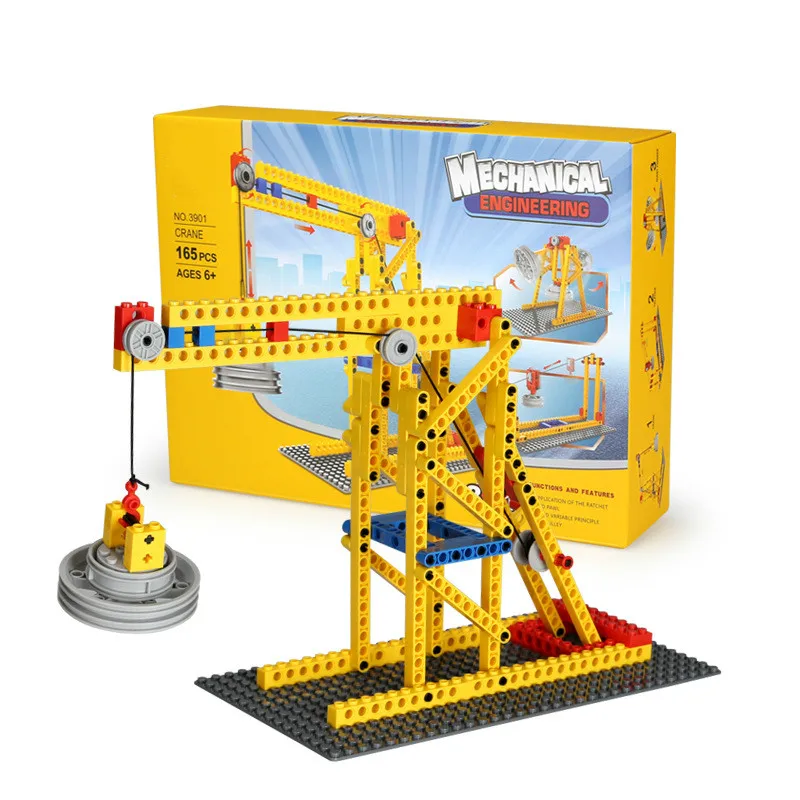 

Crane 3901 Machinery Series Children's Intelligence Stitching Teaching Building Block Construction Machinery