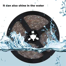 5 m/3528/300 led 방수 단일 led 스트립 램프 천장 카운터 캐비닛 라이트 벨트에 대 한 12 v 따뜻한 차가운 흰색 smd 리본 스트립(China)