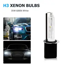 2pcs 12 V 35 W Xenon H3 HID конверсионный комплект H3 Лампа для автомобиля фара Лампа 6000 k 8000 k