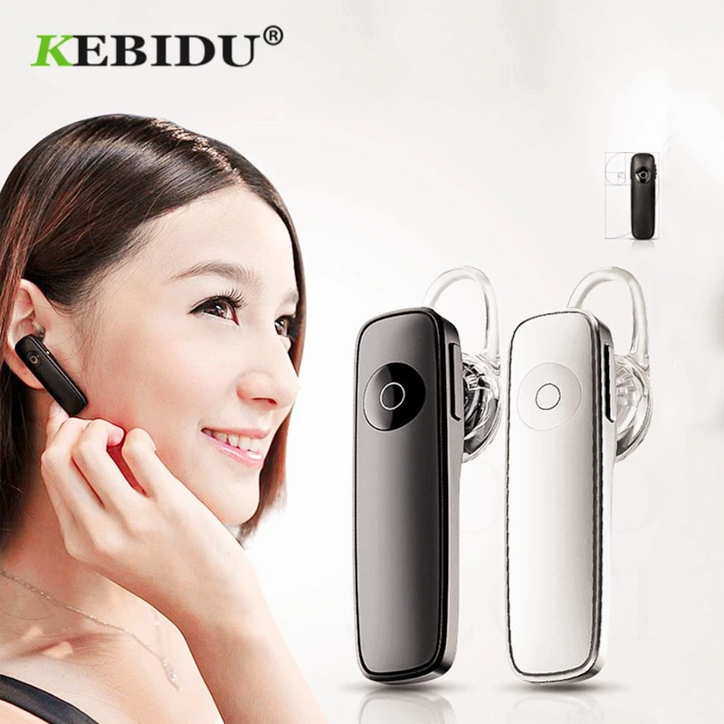

kebidu Mini Wireless Stereo Ear Hook Earphones Bluetooth 4.0 Headset Earphone With Microphone With Compatible for all Phone