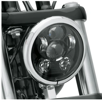 

5 3/4 " for Harley Headlight , 5.75 " New for Harley-David Moto LED Headlamp For Softail, Dyna And Sportster Models