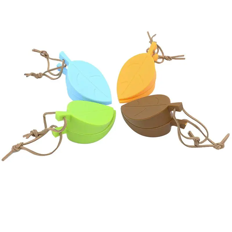 

Door Stopper Wedge Finger Protector, 4 Pack Premium Cute Colorful Leaf Style