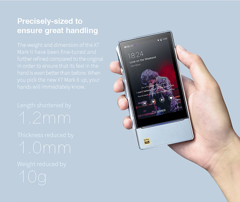 FiiO X7II with Balacned Module AM3A Android-based WIFI Bluetooth 4.1 APTX Lossless DSD Portable Music Player