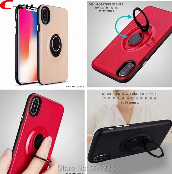 Жесткий чехол из ПК + ТПУ для Iphone X XS MAX XR 8 7 PLUS 6 6S SE 5 роскошный гибридный с