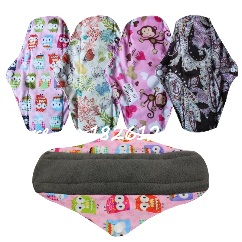 

1 PC Reusable Mama Cloth Sanitary Pad Washable Regular Cloth Menstrual Pads