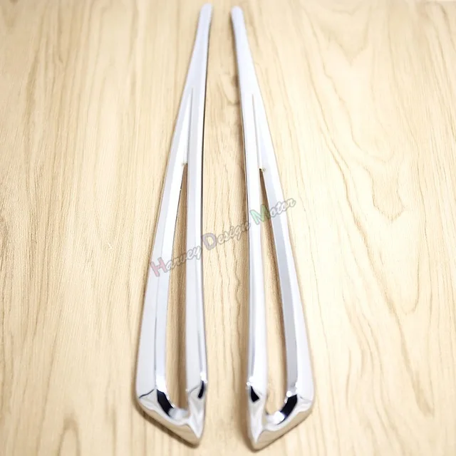 Chrome Slotted Saddlebag Lid Accents For Harley Touring Street Glide Road King FLHX FLHR FLTR 1996-2013 | Автомобили и мотоциклы