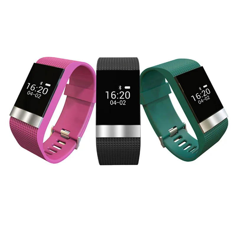 R2 Bluetooth4 0 Smart Watch Bracelet Band Heart Rate Monitor Sport Fitness Tracker wristband with Anti