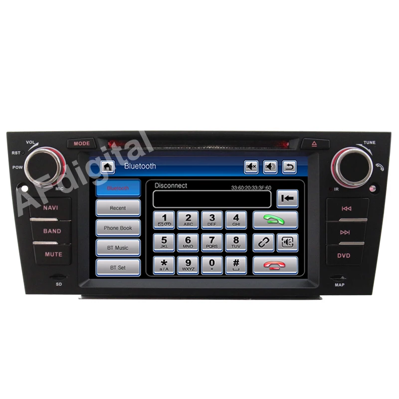 Clearance 7" Car DVD Player GPS Navigation for BMW E90 Serie 3 E91 E92 E93 E88 E82 318 230 325 Auto Radio Manual with Wince 6.0 BMW UI 2